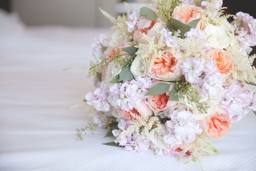 Stunning Pastel Wedding Florals at M Resort