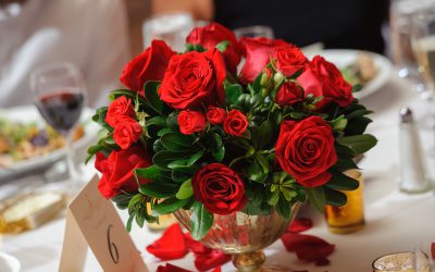 Classic Red Rose Wedding at Caesar’s Palace